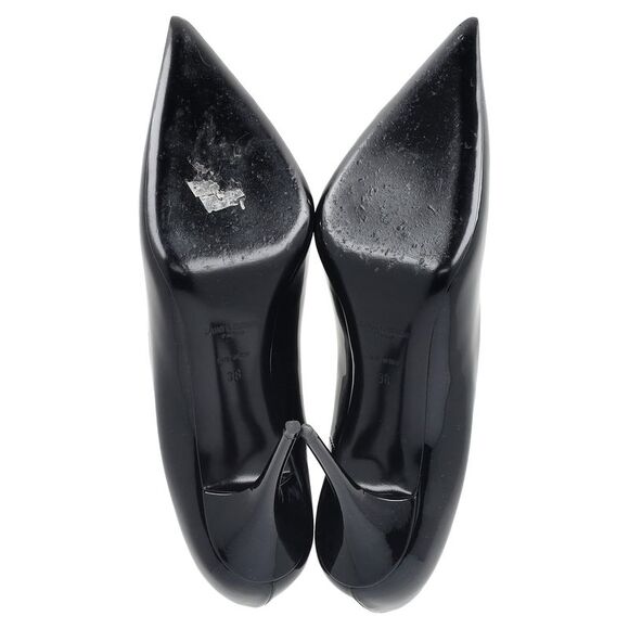 Saint Laurent Norma Pumps in Black Patent Leather - Picture 7 of 7